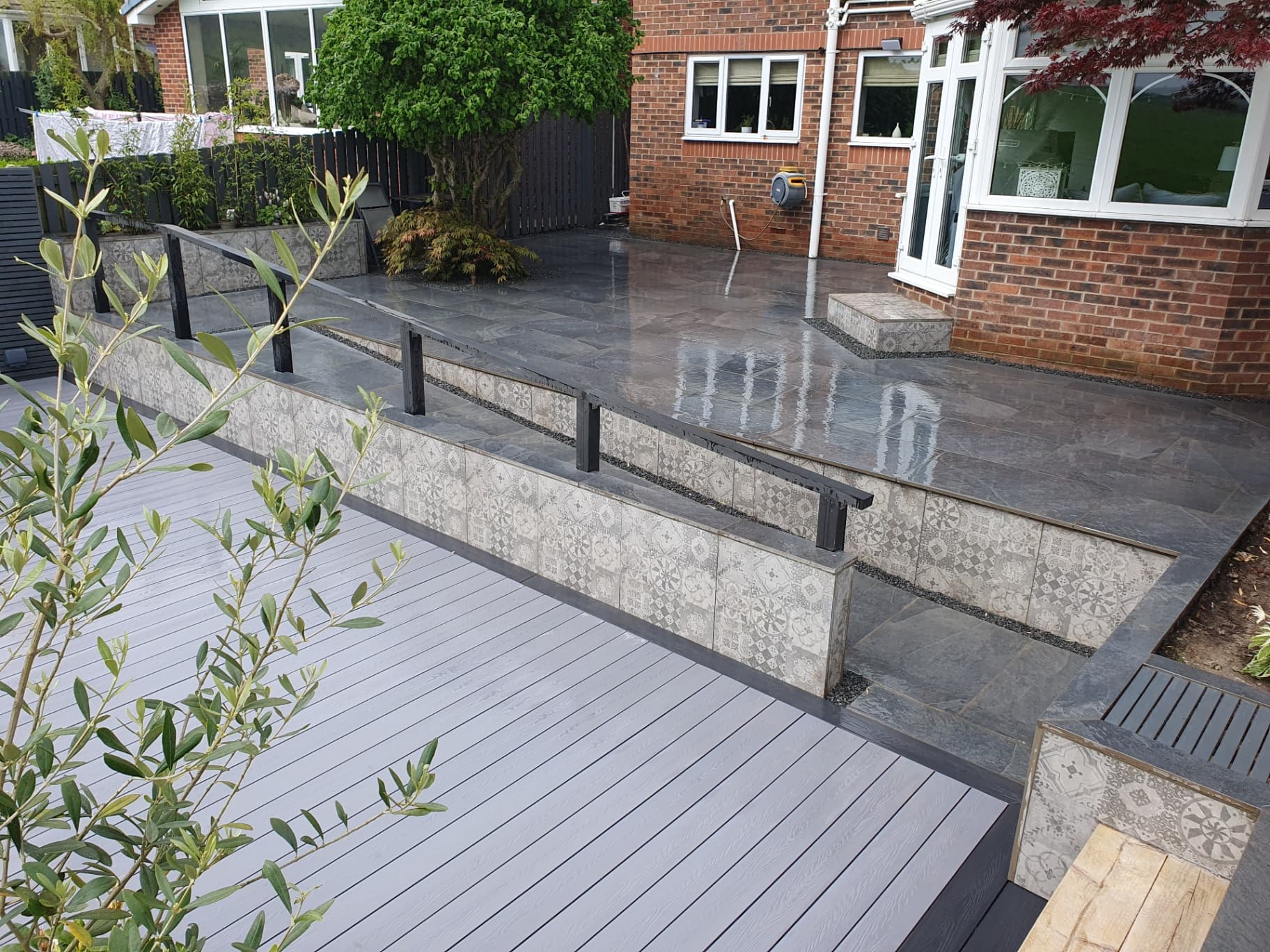 Engineered landscaping project by Infascape Sheffield